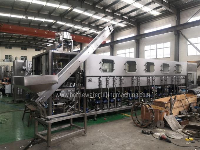 Linha de produção de enchimento da máquina do enchimento do galão 18.9L do equipamento 5 da água 600BPH 1